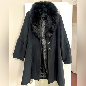 Ivanka Trump black Coat. Size 12.